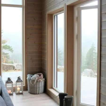Modern With Gaustatoppen Views Near Oslo Дом отдыха Tuddal